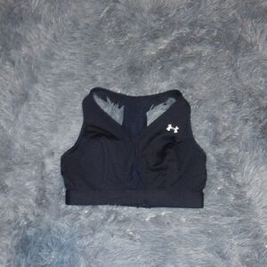 Under Armour Midnight Black Athletic Bra